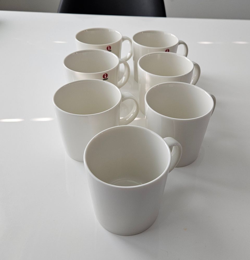 Iittala teema kahvikupit 8kpl