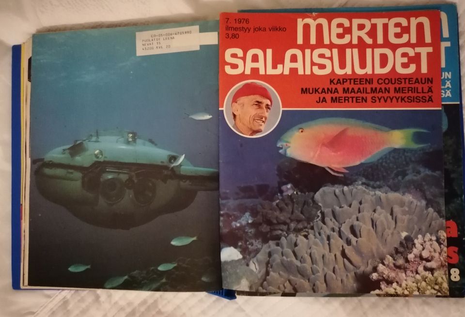 Merten salaisuudet kansio(10 lehteä v. 1976)