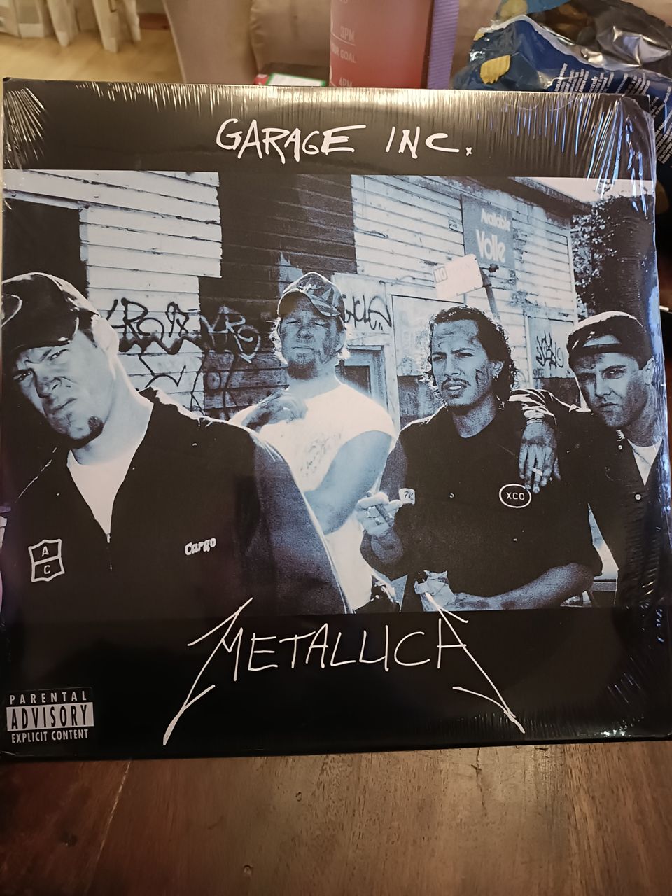 Metallica Garage inc LP (alkuperäinen 98,muoveissa)