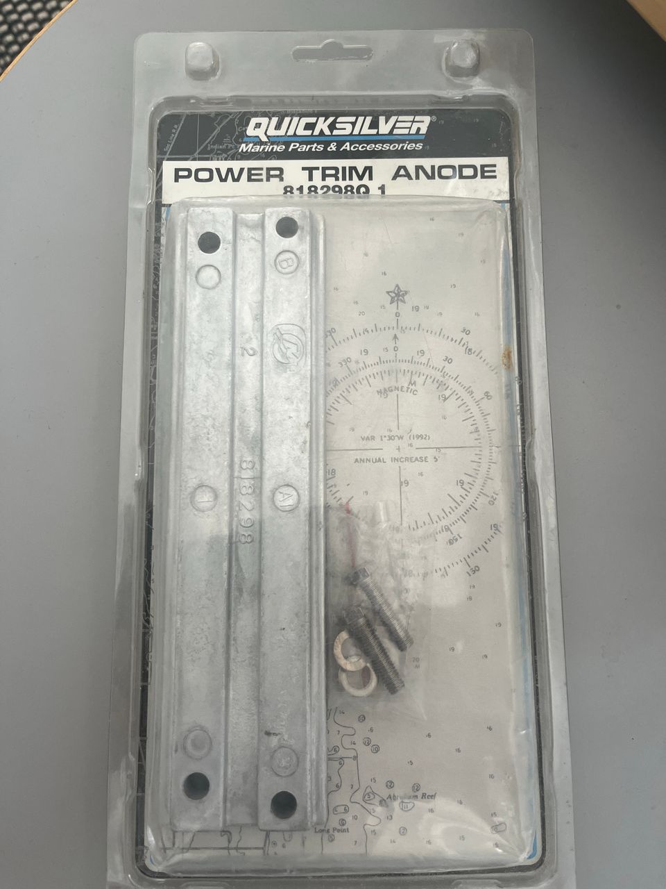 QuickSilver Power Trim Anode 818298Q 1