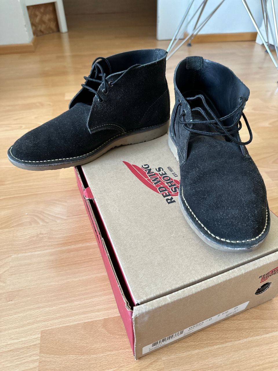 Red Wing Weekender Chukka Black US7.5