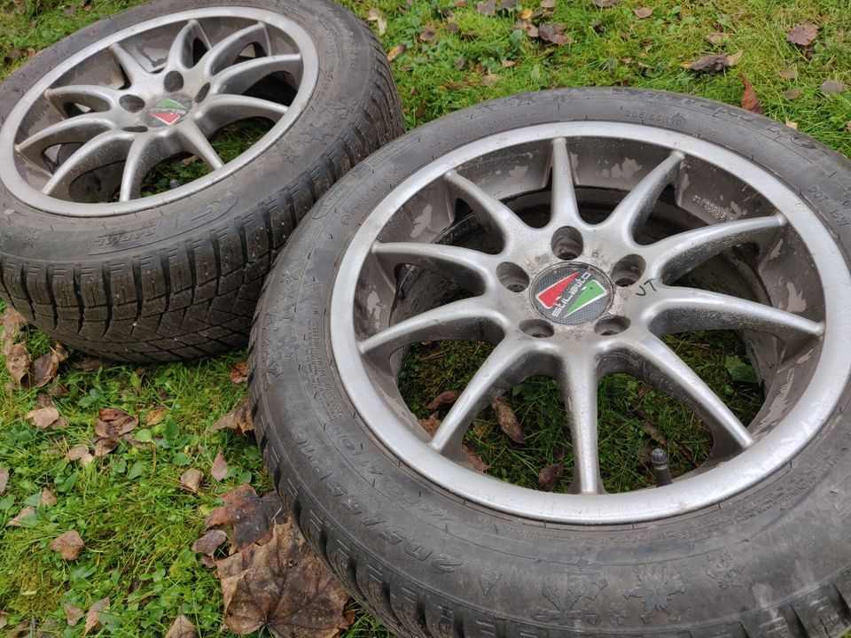 GT Radial kitkarenkaat+Stilauto vanteet 16”