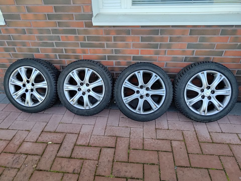 Lexus 17" vanteet nastarenkailla