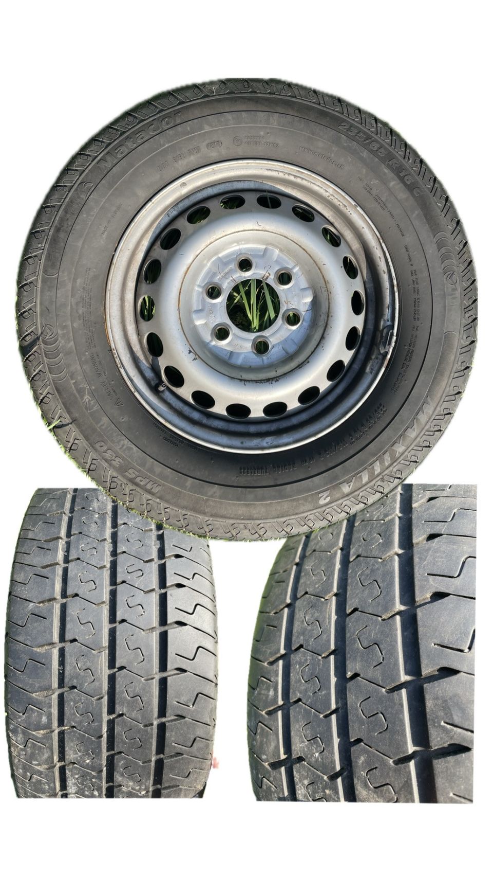 MB Sprinter Renkaat ja peltivanteet Matador 235/65 R 16 C