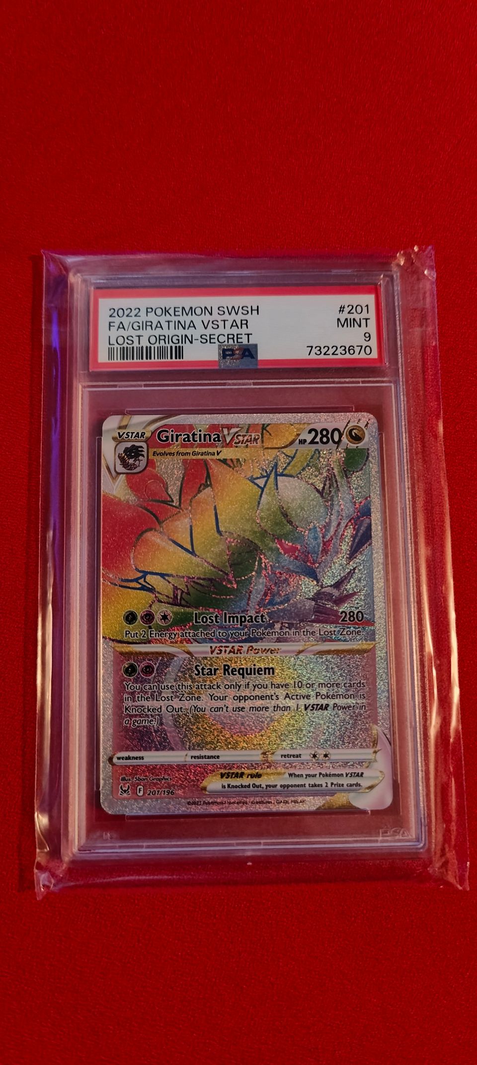 Giratina VSTAR PSA 9