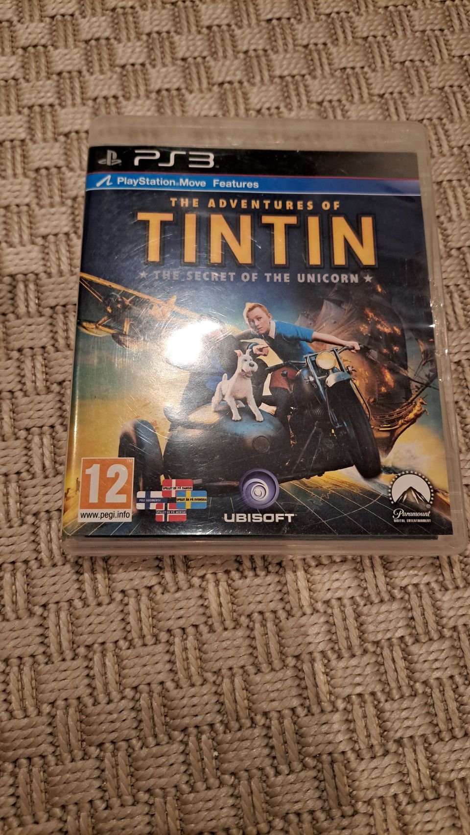 Ps3: The Adventures of TinTin the secret of the unicorn