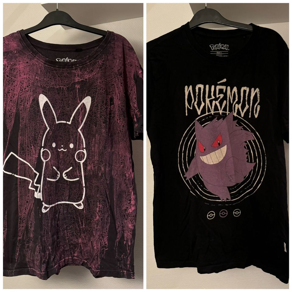 Uudenveroiset Pokemon T-paidat x 2