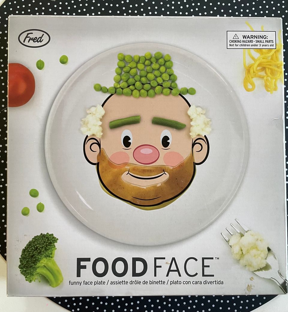 Lasten lautanen Food Face