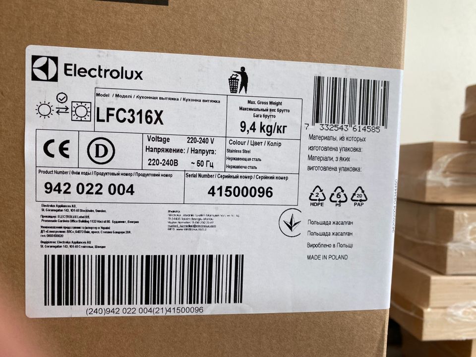 Liesituuletin Electrolux