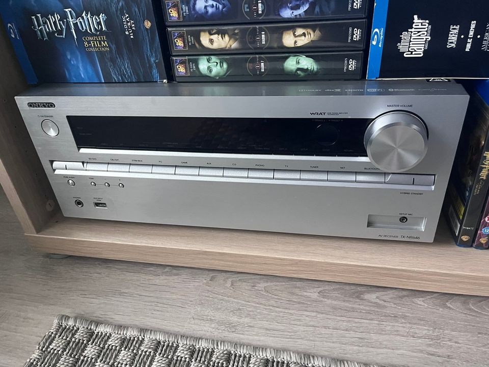 Onkyo TX-NR646 Kotiteatteri viritinvahvistin