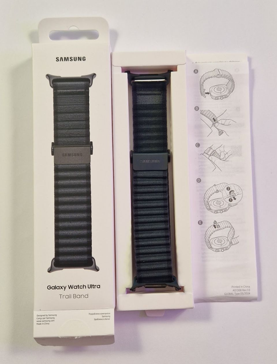 Samsung Galaxy Watch Ultra Trail Band -ranneke