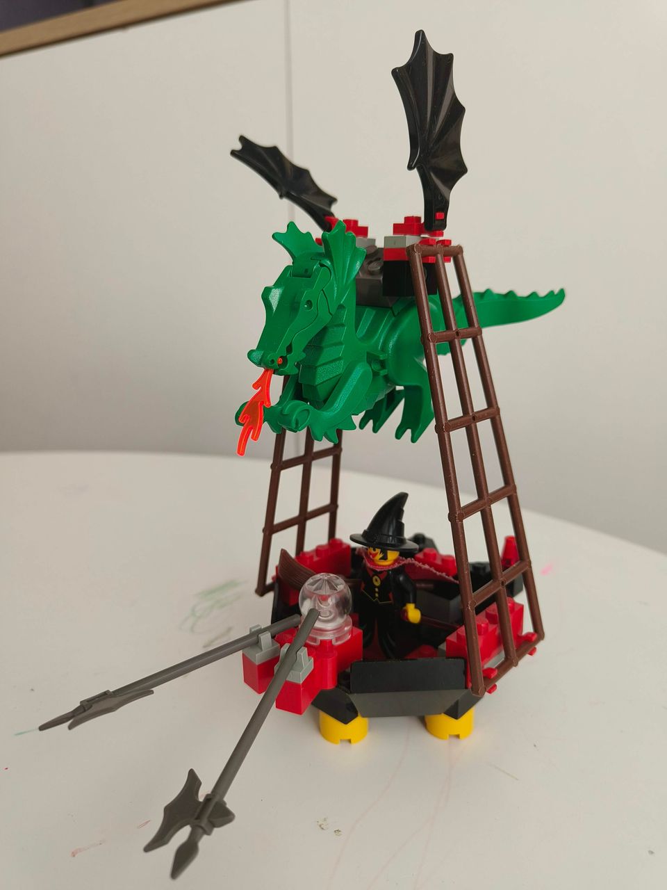 Lego 6037 Witch's Windship Castle Fright Knights