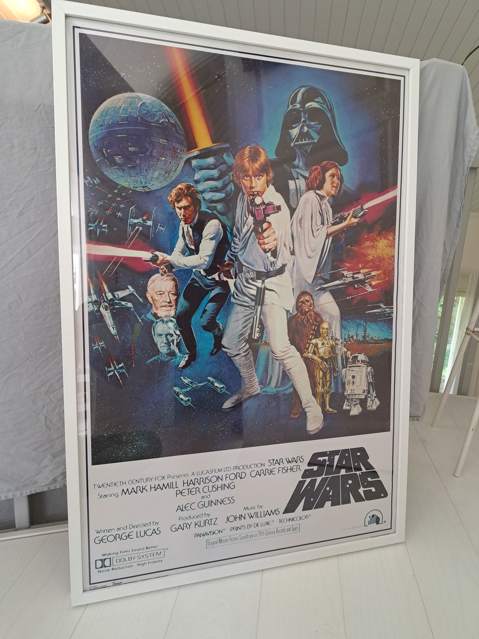 Star Wars - A New Hope -juliste kehyksineen