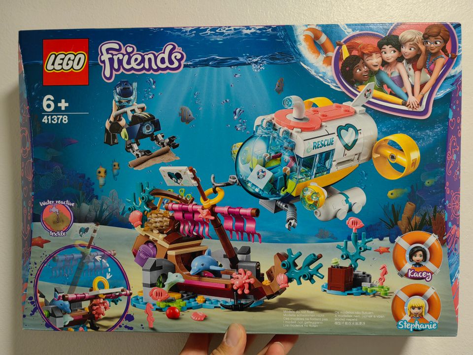 UUSI Lego Friends 41378 Delfiinien pelastusoperaatio