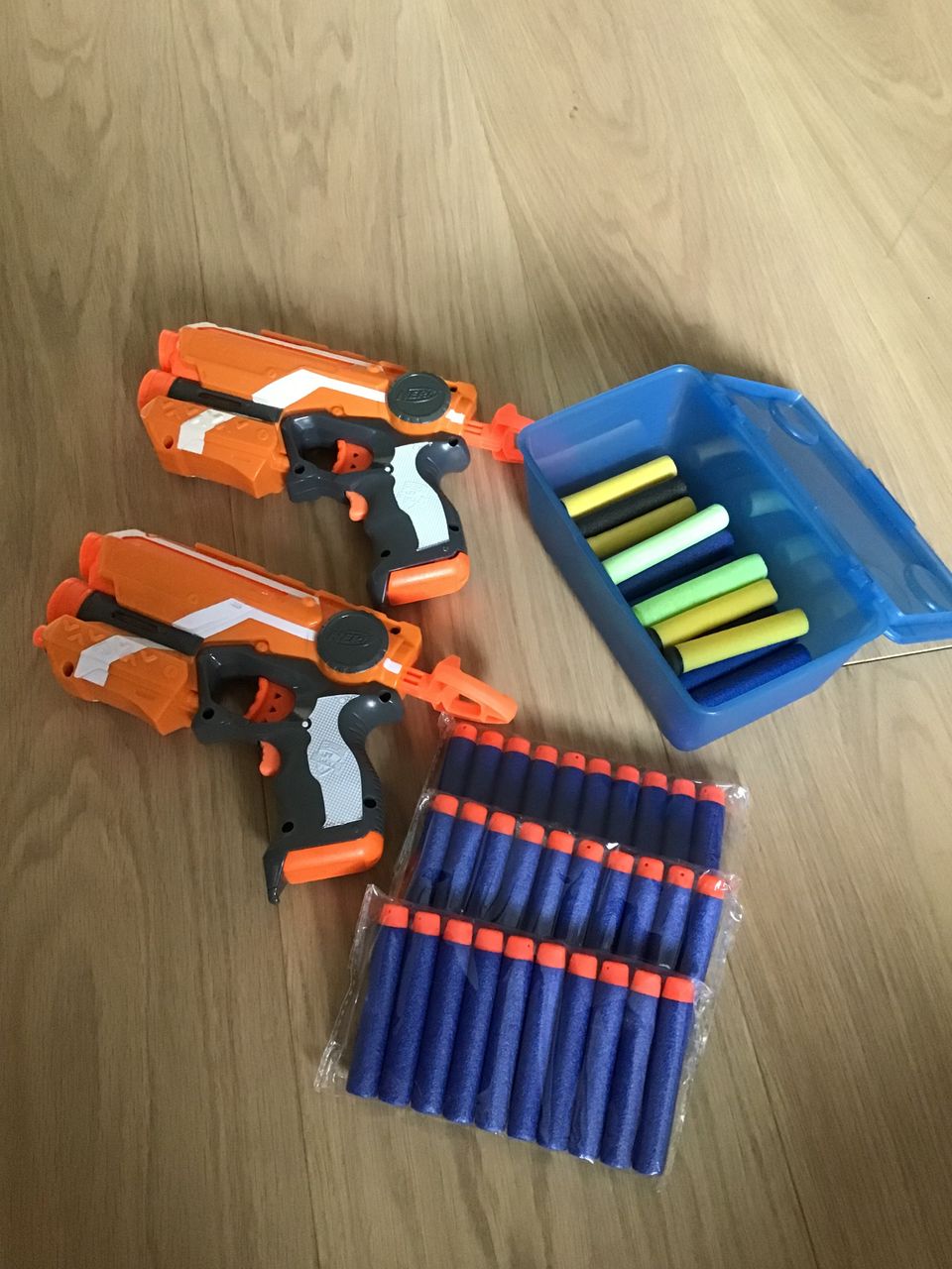 NERF Firestrike Elite 2kpl ja panoksia