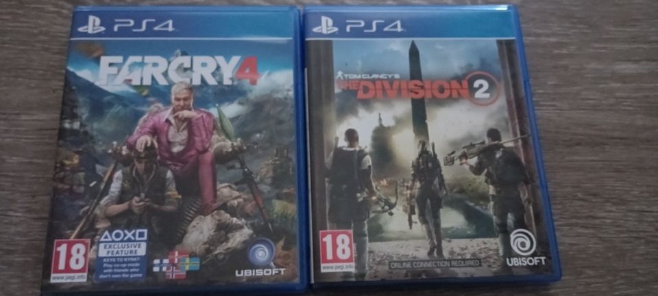 FARCRY 4 ja DIVISION 2