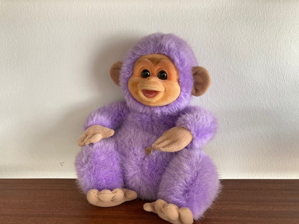 Purple baby Ranga-Tanga Monkey Hosung Retro 90s Vintage