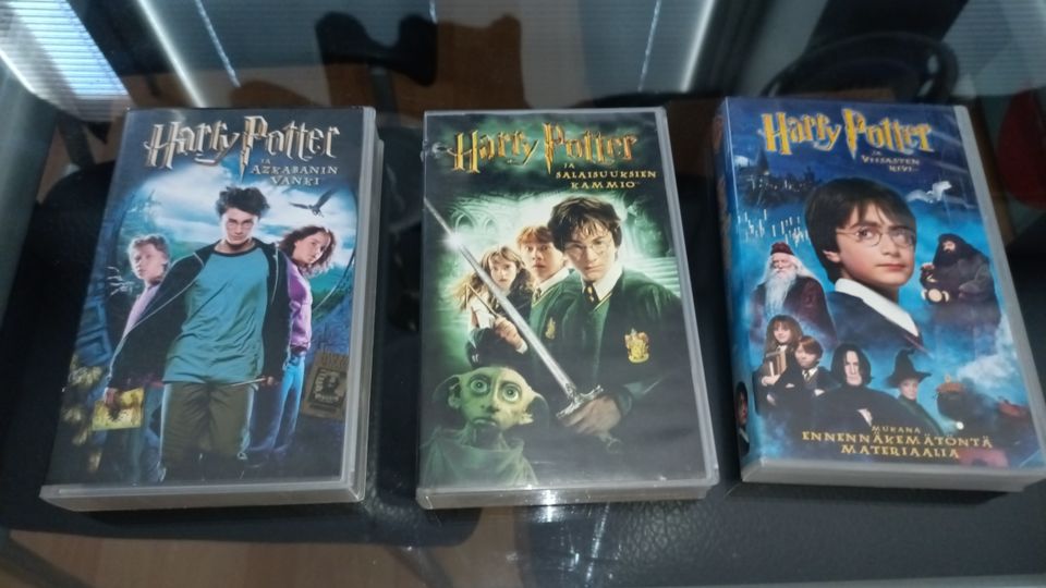 Harry Potter VHS elokuvat