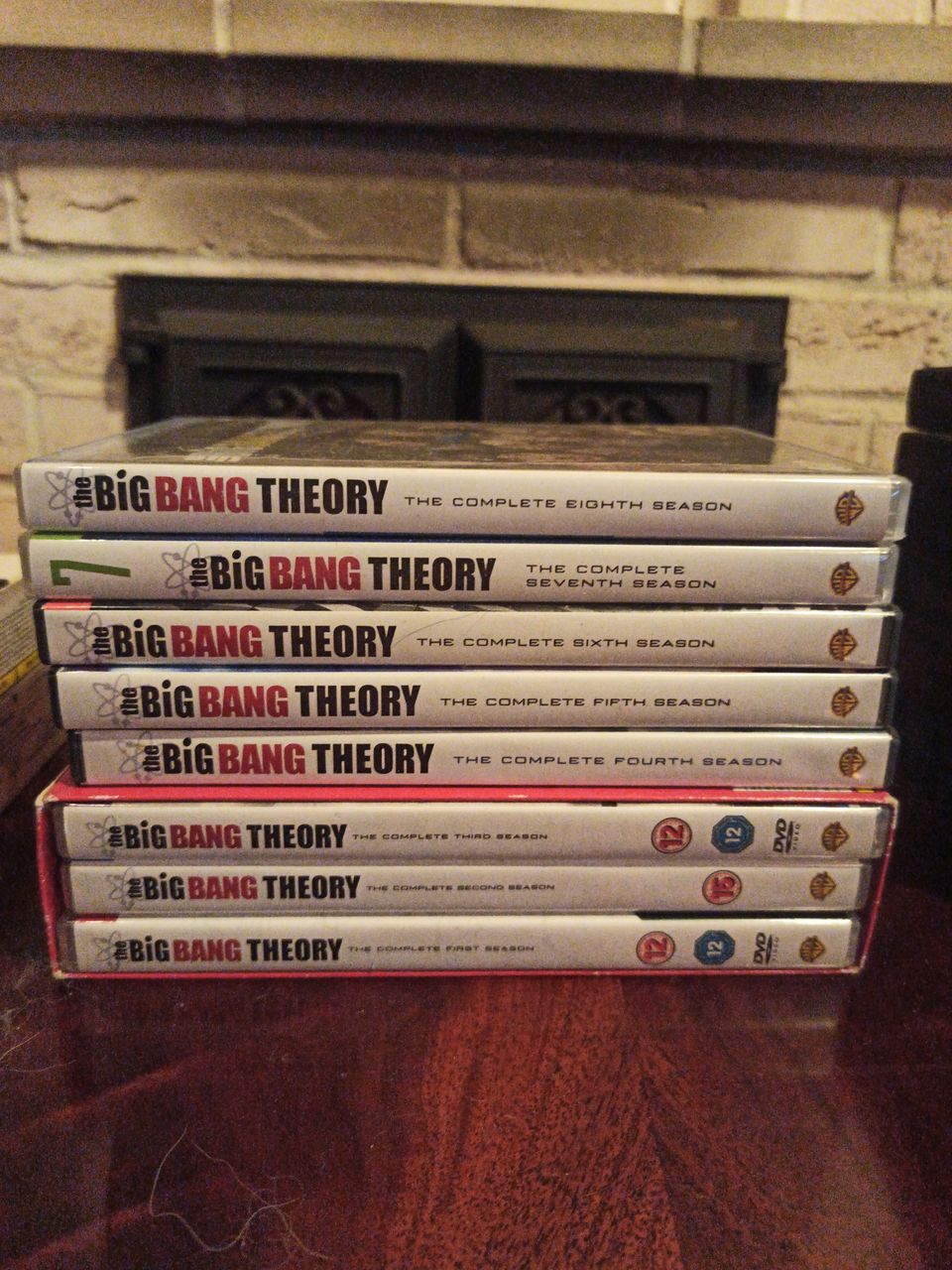 Big bang theory tuotantokaudet 1-8