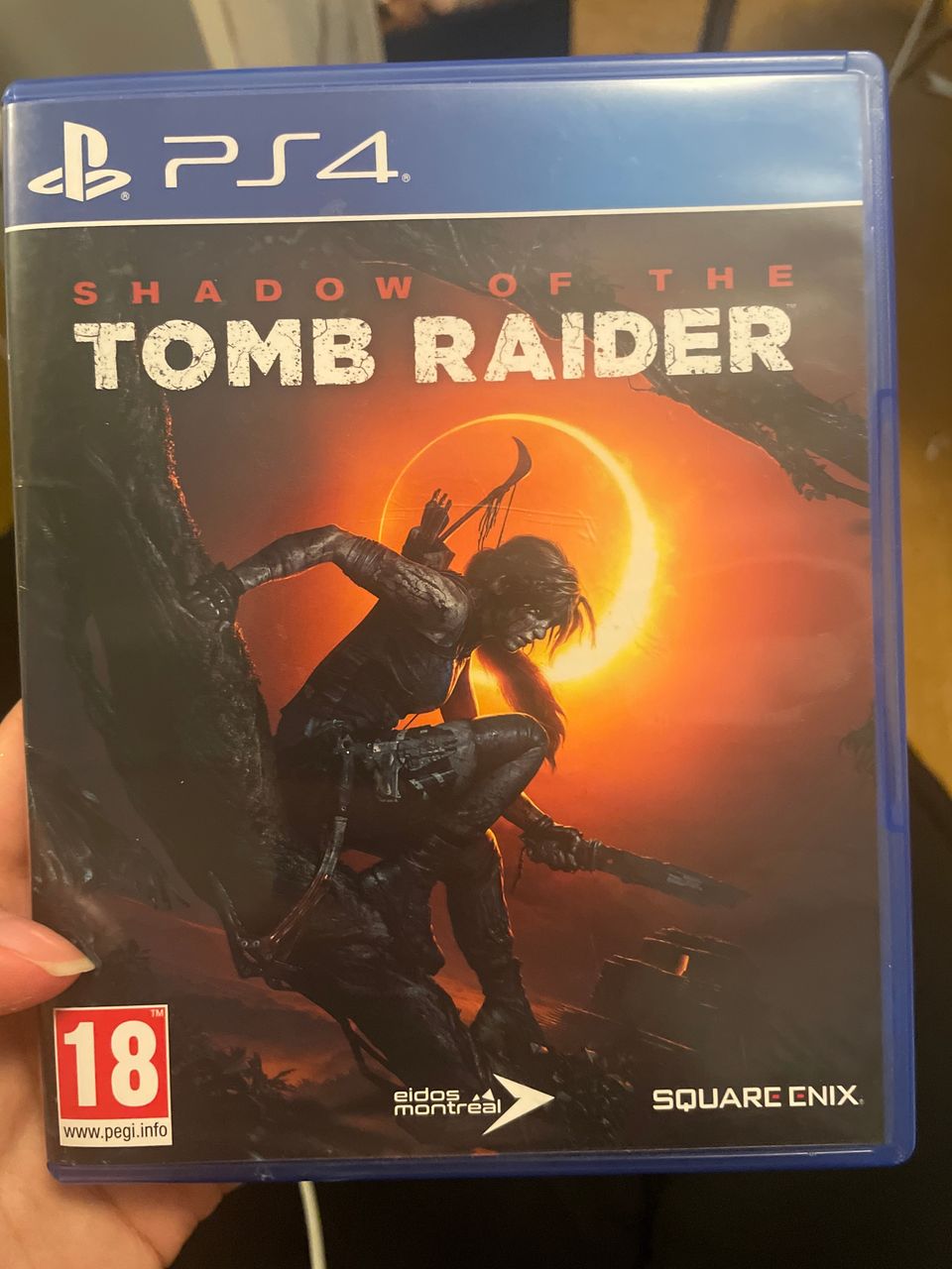 shadow od the tomb raider ps4 peli