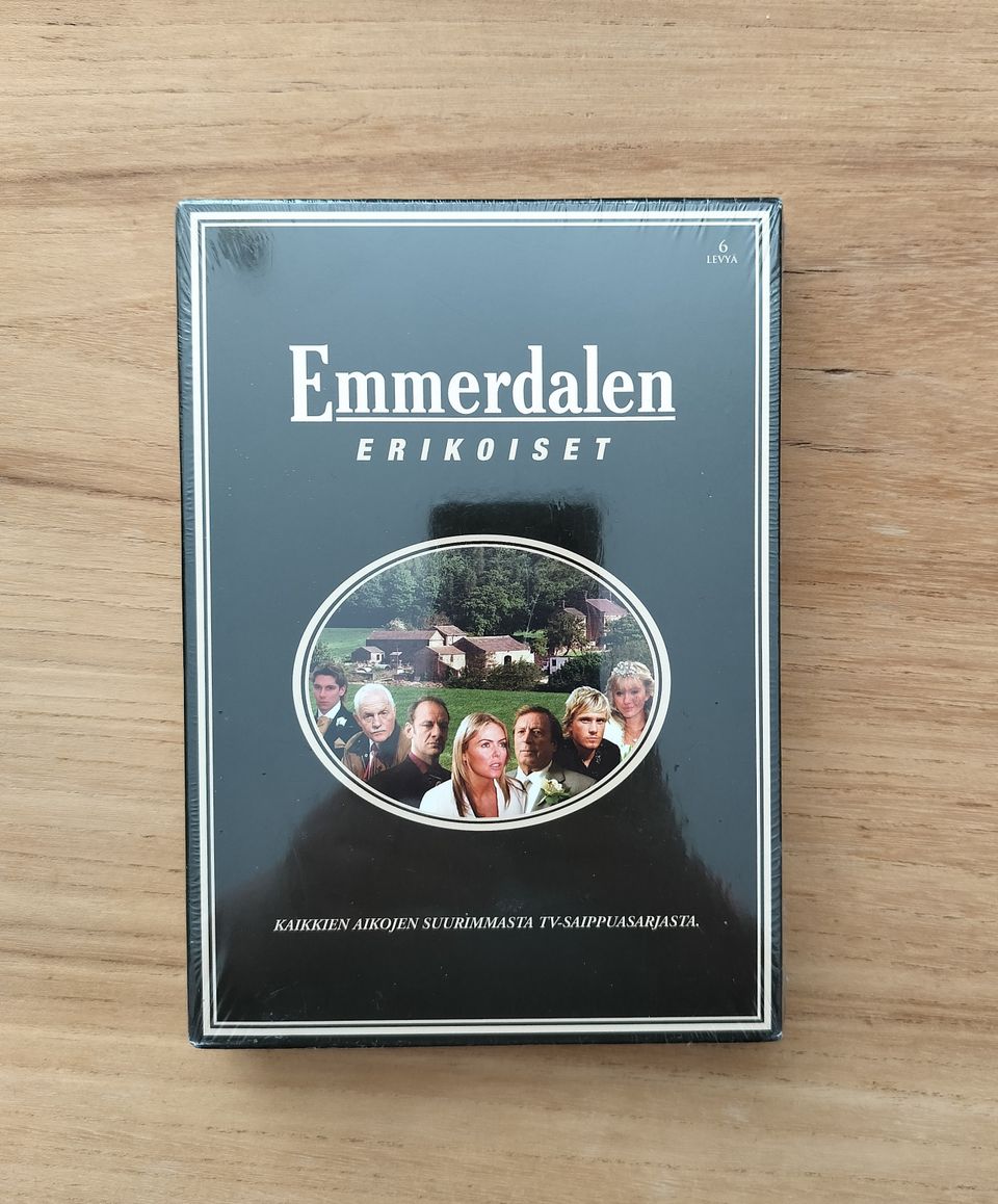 Emmerdalen erikoiset dvd-boksi