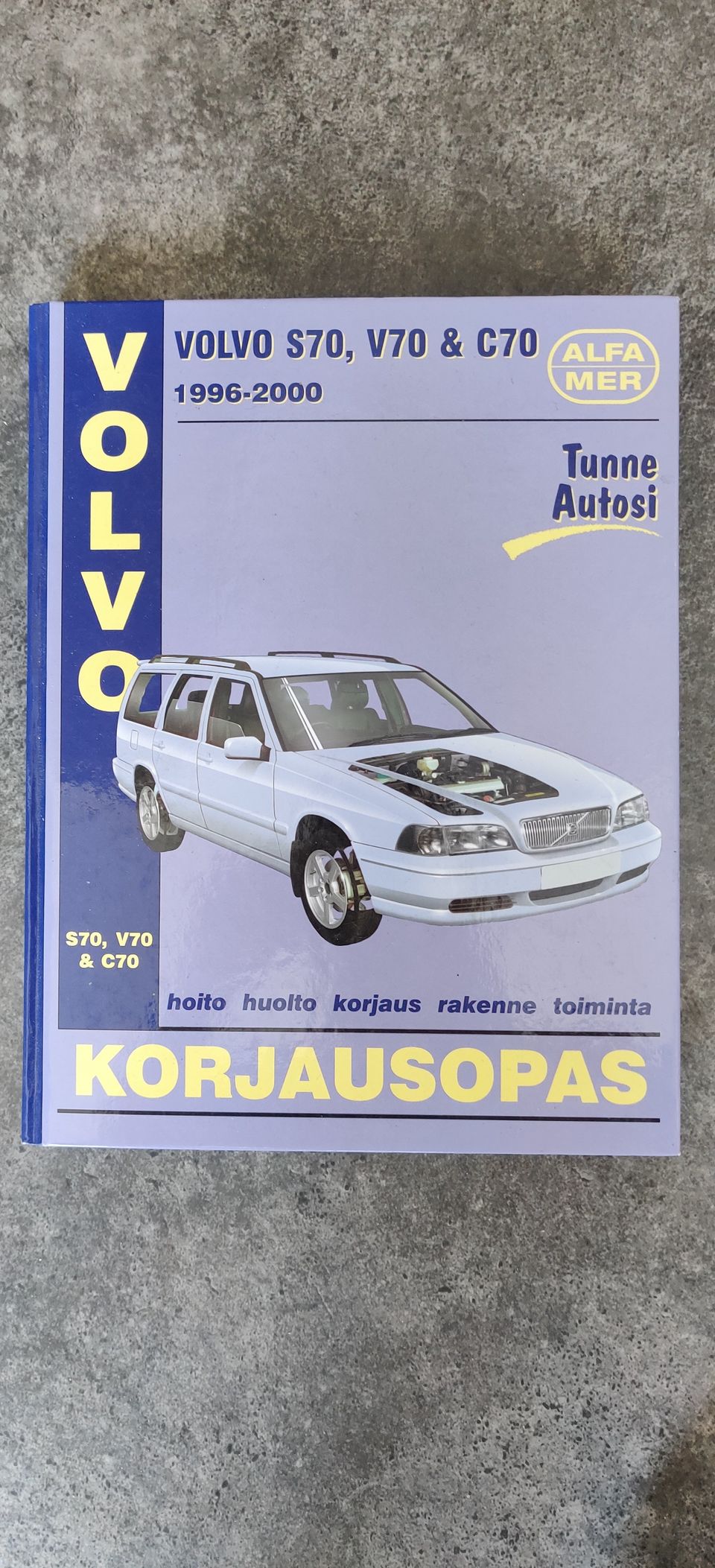 Alfamer korjausopas v70 s70 c70 mk1