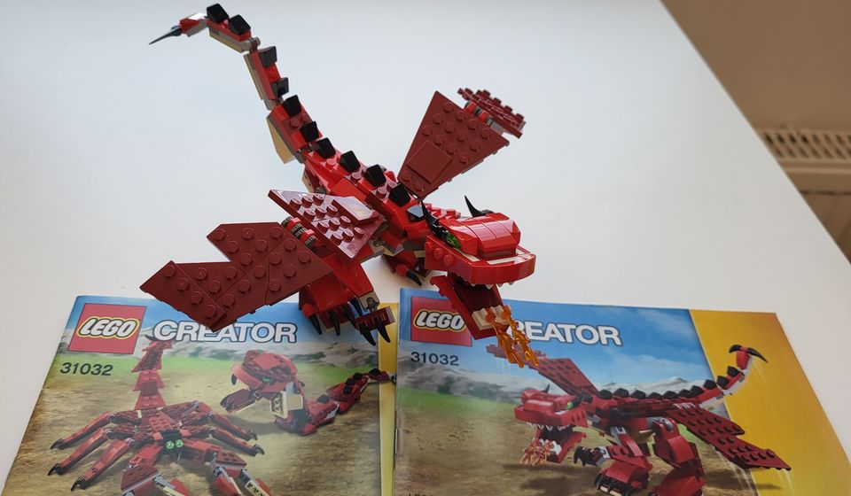 Lego Creator 3-in-1 Punaiset olennot