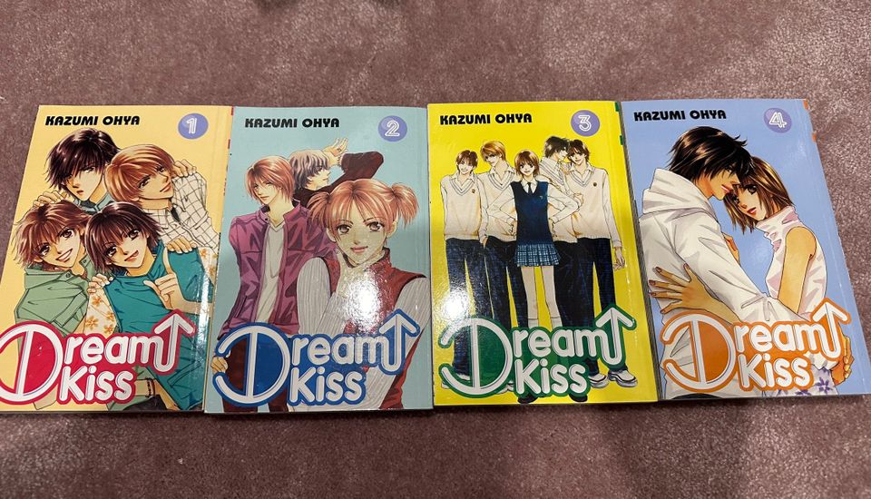 Dream kiss osat 1-4 manga sarja! Suomeksi!