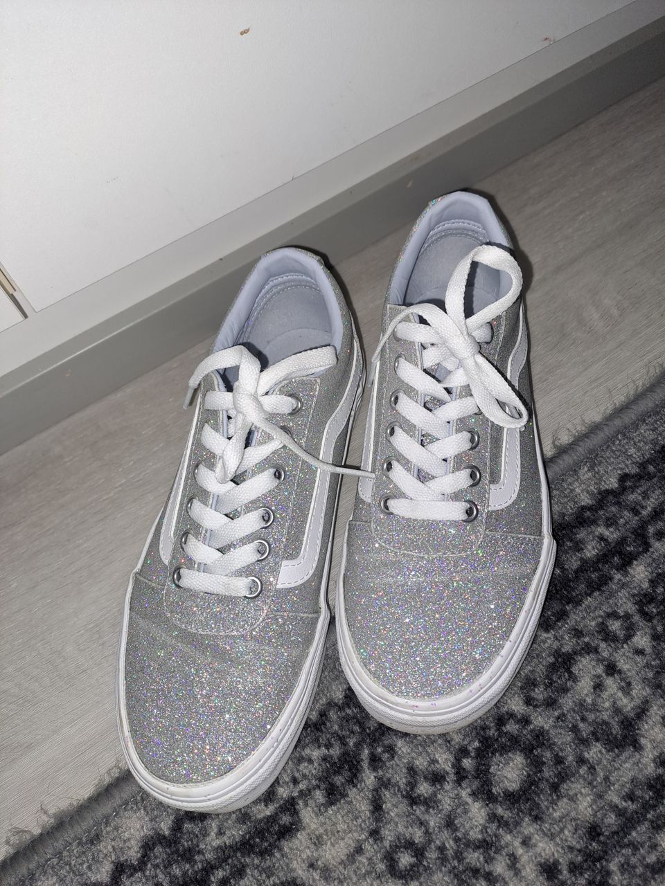 Glitter Vans 37