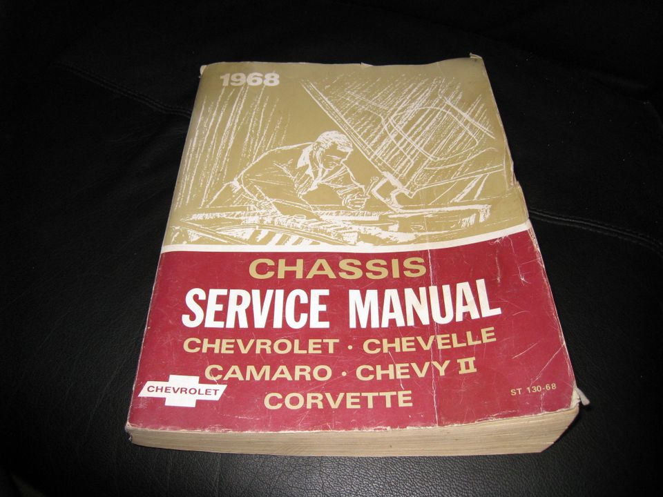 Chevrolet chassis service manual 1968