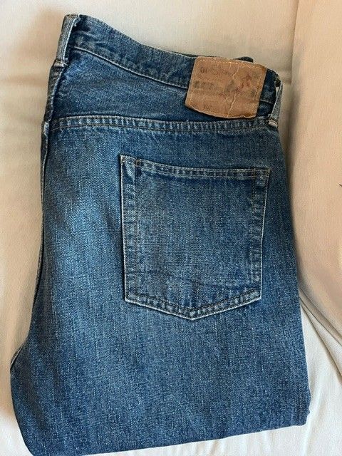 orSlow Tapered Fit 107 Selvedge Jeans 2 Year Wash Size 5