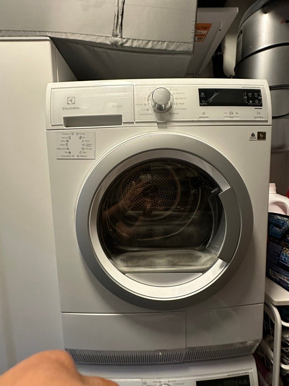 Electrolux washing machine and dryer