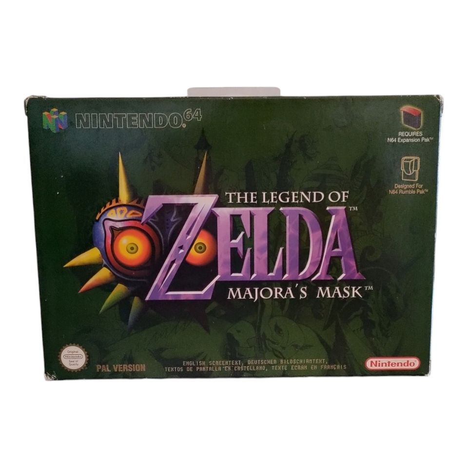 The Legend of Zelda: Majora's Mask - Nintendo 64 (CIB)