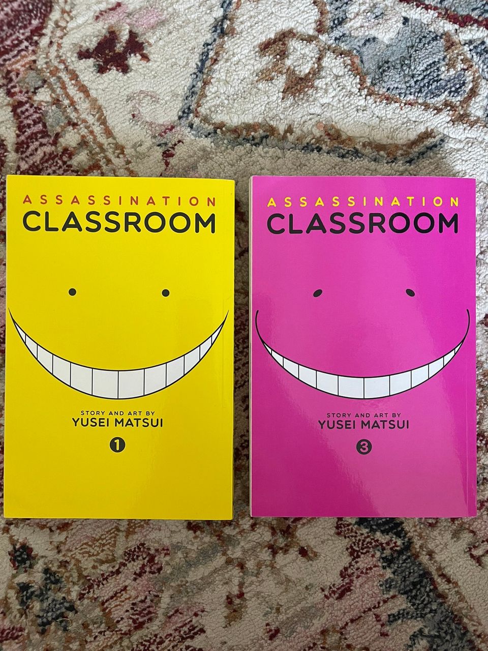 Assassination Classroom manga 1 & 3 (UUSI)