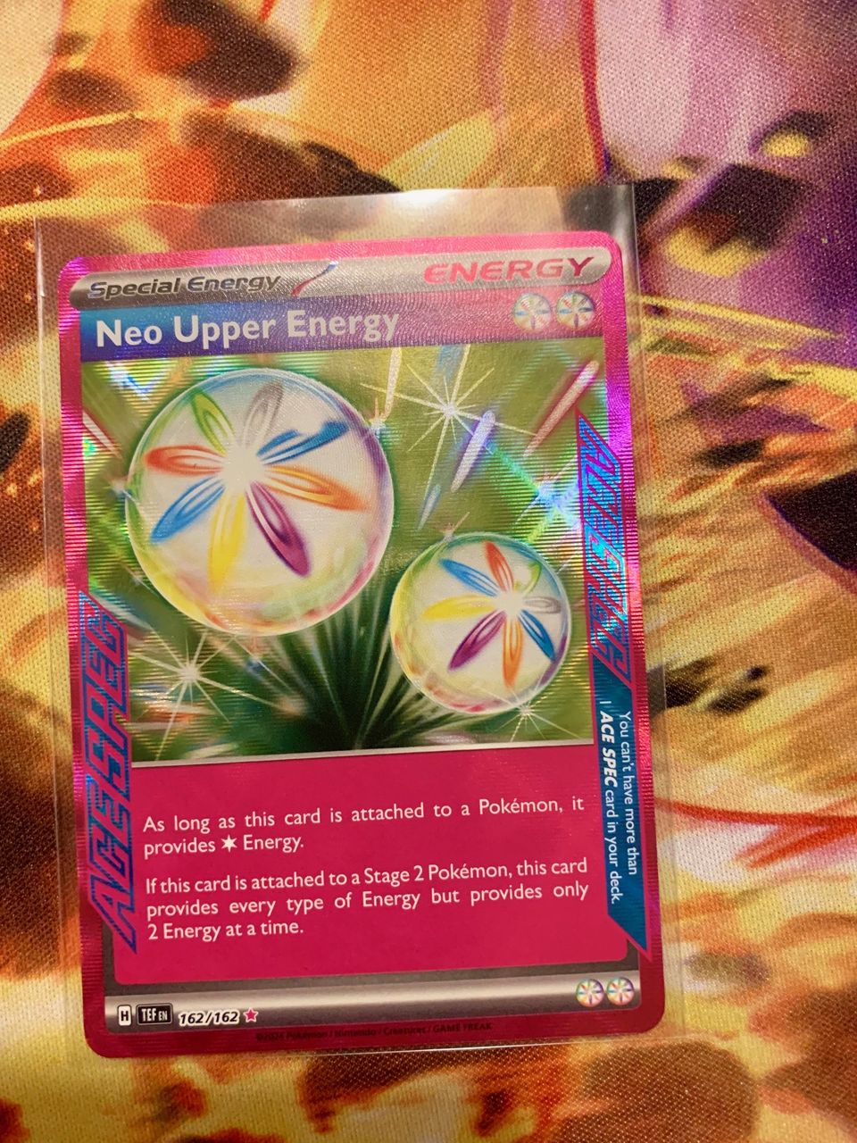 Neo Upper Energy 162/162  (Pokemon TCG / Temporal Forces)