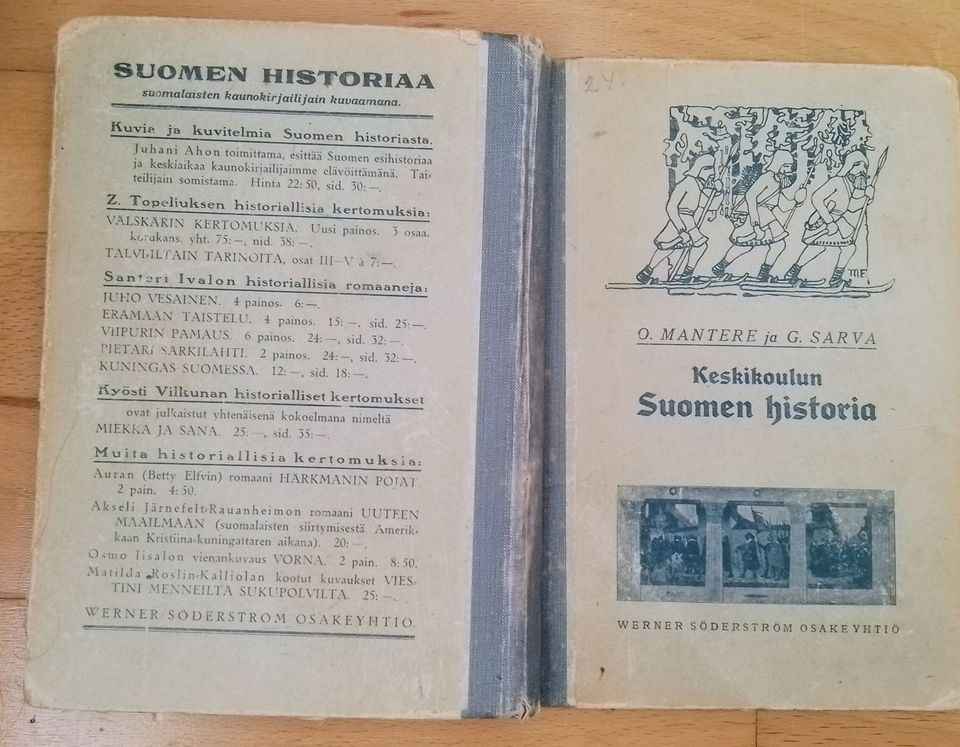 Keskikoulun Suomen Historia 1921, nuotti Nukku Matti, Kipinä-lehti -59,