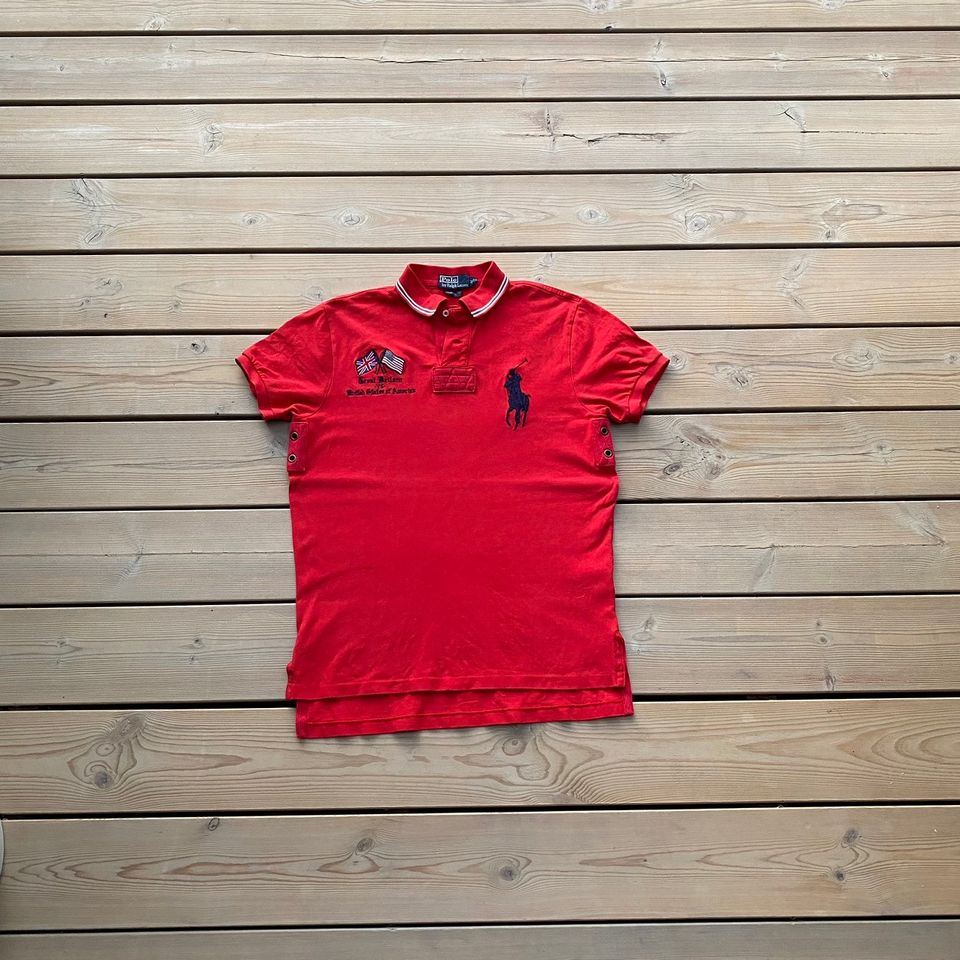 Ralph lauren chief keef polo punainen