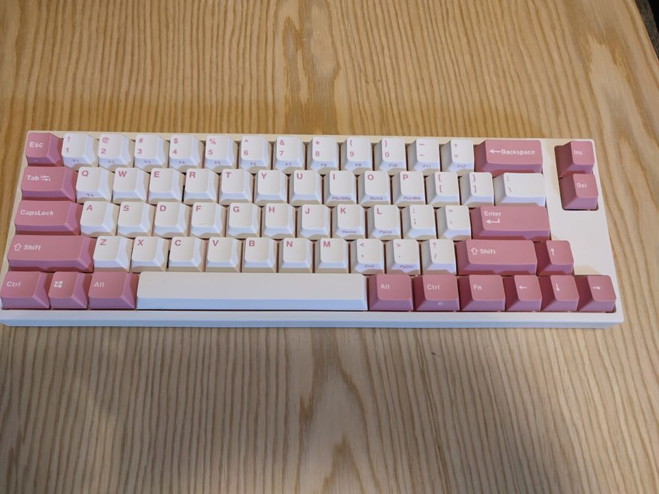 Leopold FC660M OE Light Pink - Durock Koala (T1) Lubed + Filmed