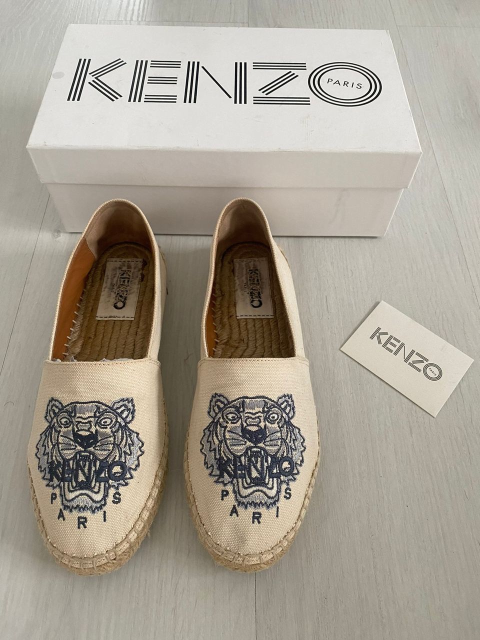 Kenzo espadrillot, koko 38 (ovh 154e)