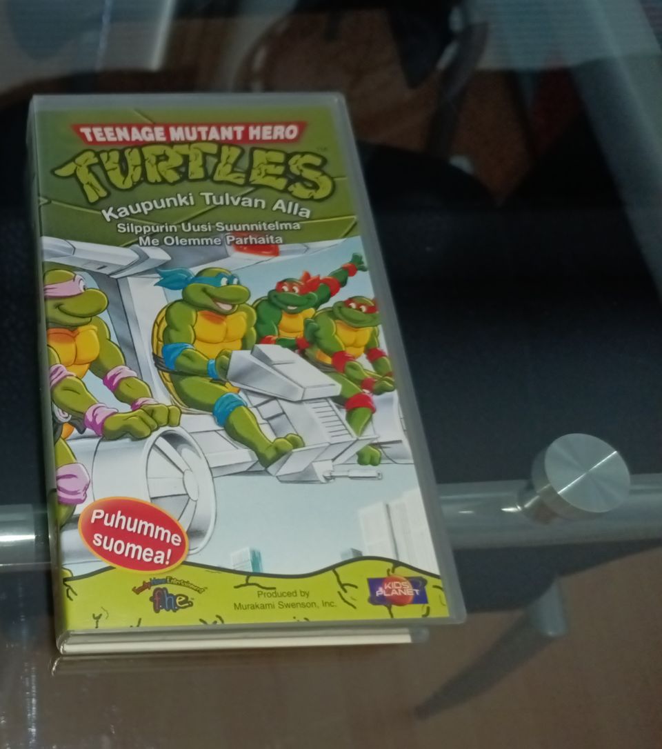 Turtles VHS kasetti