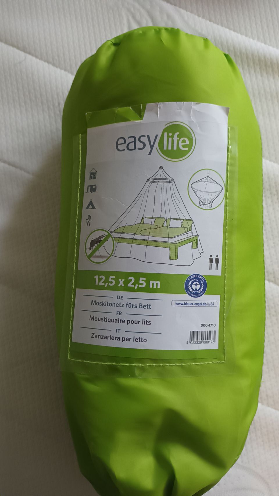 Bed mosquito net / HYÖNTEISVERKKO VUOTEESEEN EASY LIFE VALKOINEN