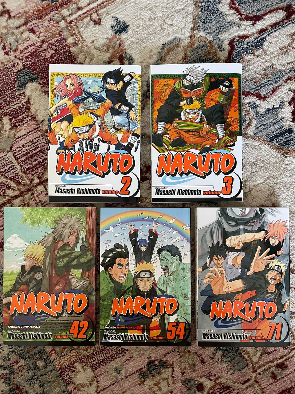 NARUTO manga 5kpl (UUSI)