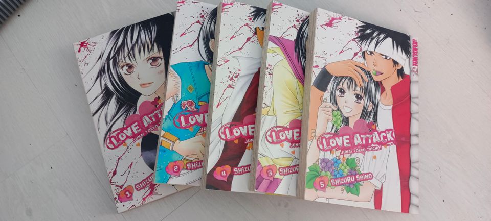 Love Attack manga 1-5