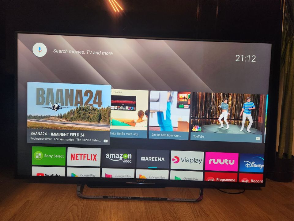 55 inches android 4k Sony Bravia Smart LED Tv