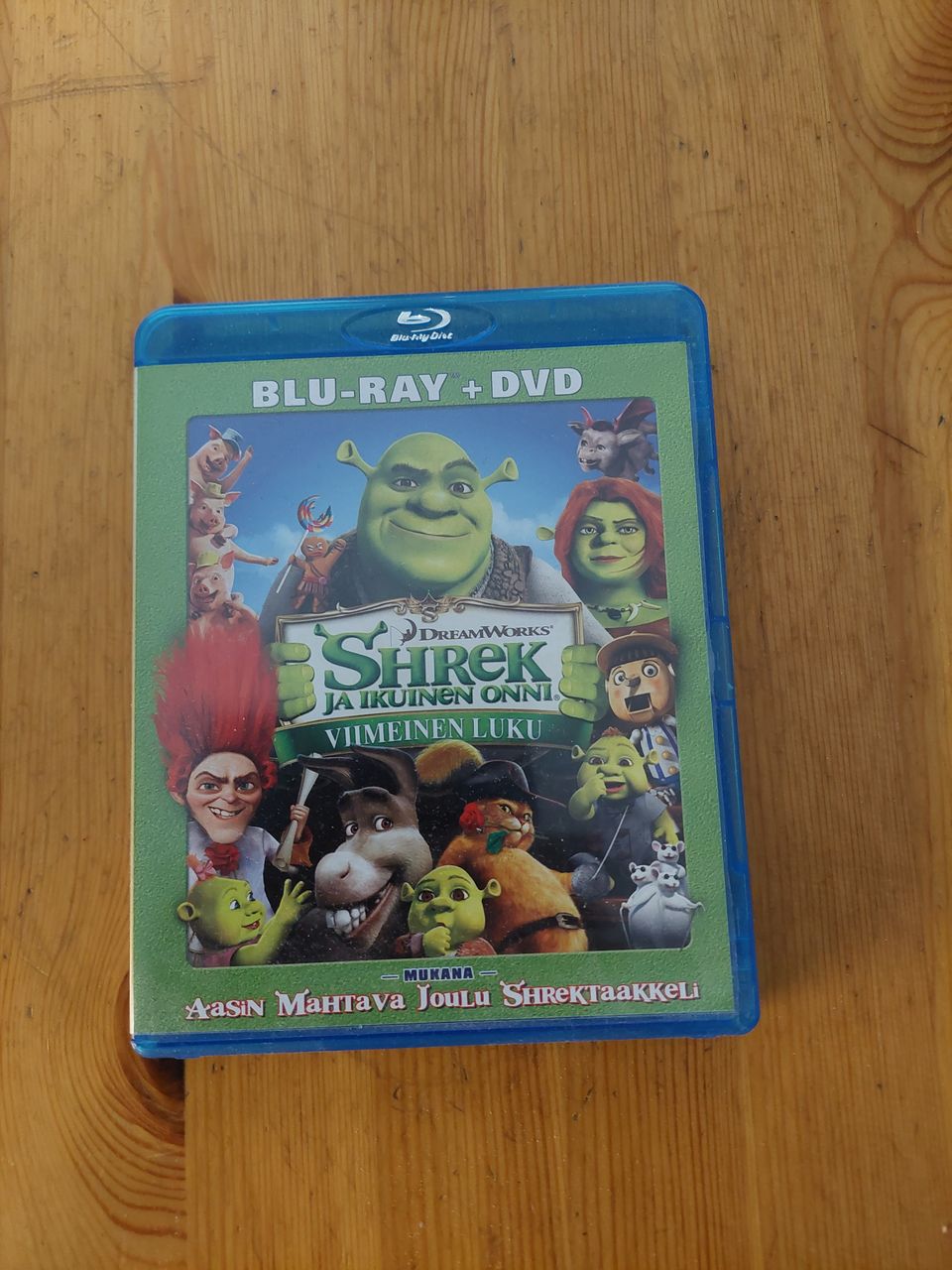 Shrek ja ikuinen onni - viimeinen luku BluRay+dvd