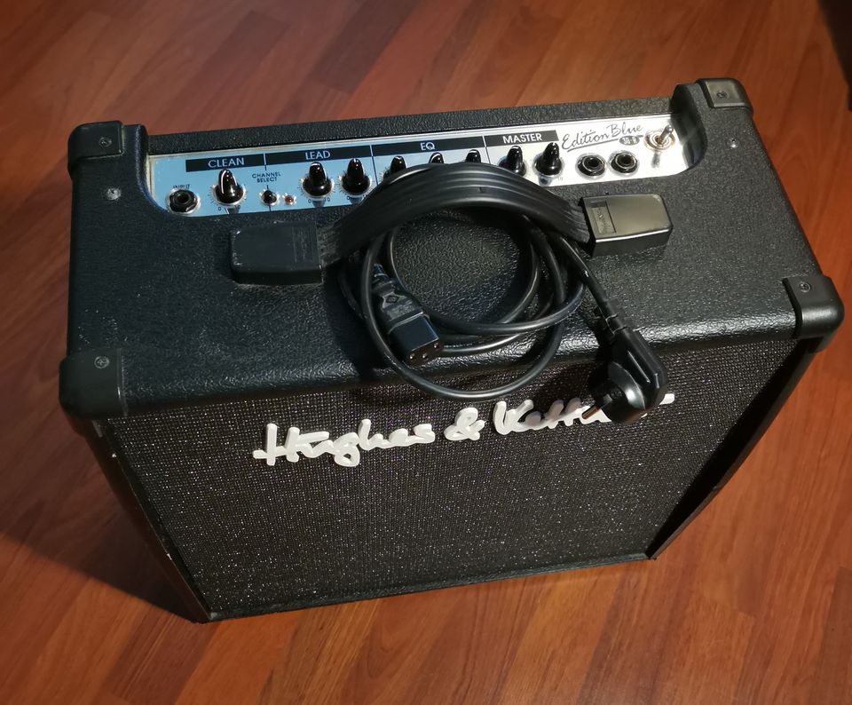 hughes & kettner blue edition 30r combo vahvistin