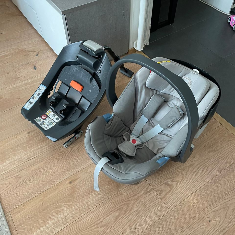 Cybex Aton 5 turvakaukalo + telakka