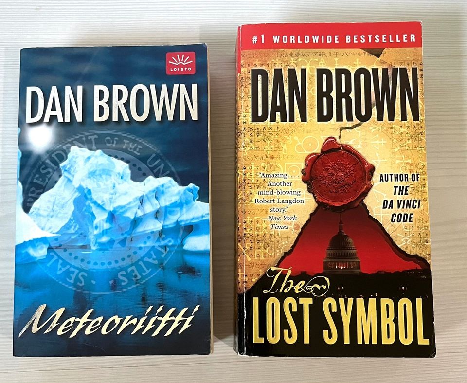 Dan Brown : Meteoriitti ja The Lost Symbol