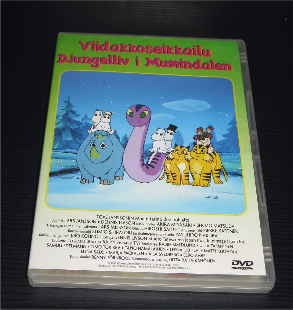 DVD Muumilaakson tarinoita - Viidakkoseikkailu