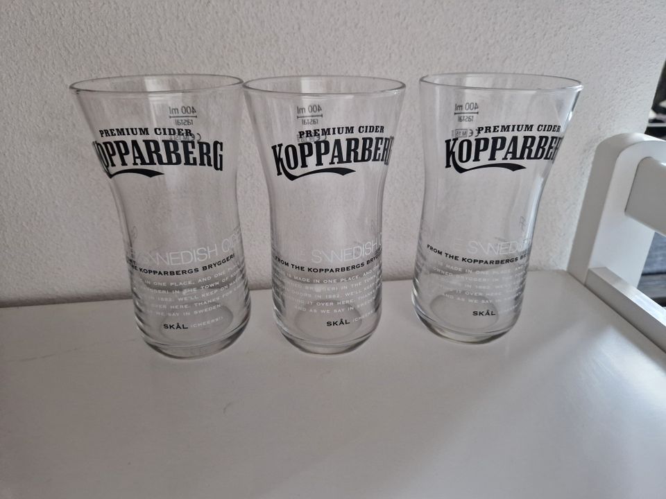 Kopparberg juomalasit 3kpl